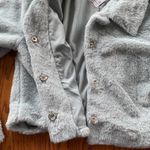 Kendall + Kylie Cropped Faux Fur Jacket Size Large C25 Photo 7
