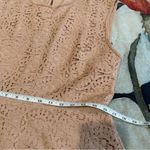 Ann Taylor  Lace Sleeveless Top in Beige Photo 9