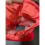 Athleta  34 B/C  Tankini Top RED FLORAL Active Swim Bathing Suit Top NO STRAPS Photo 6