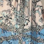 BCBG max Azria Sharlot pink and blue halter sundress size medium Photo 3