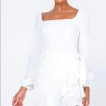 Princess Polly THE VILLA MINI DRESS WHITE size 4 NWOT Photo 3