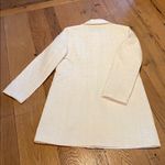 Sigrid Olsen  Quilted Winter White Old Money Trench Jacket Coat Medium Photo 8