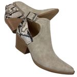 Seven Dials  Women’s Queenbury Zipup Animal Print Buckle Ankle Booties Photo 0