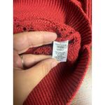 Sundance Petite Large Open Knit Cardigan Sweater Red Button Down BohO Size undefined Photo 4