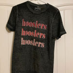 Indiana Hoosiers Burnout T Shirt Gameday Couture X Social House Womens Small Gray Photo 0