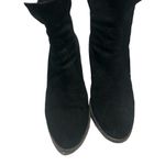 Aquatalia  Farah Black Suede Ankle Boots Size 9.5. Made in Italy. Back zip Photo 3