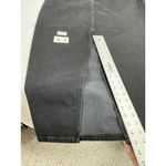 ASOS Womans Excellent Cond. Design Long Jean Skirt 16 Curve Black Slit 0069/X-2 Photo 7