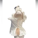 Sunday in Brooklyn  Ruffle Cropped Top Photo 2