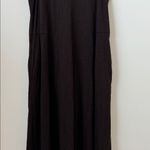 Me + Em Brown Flared Slub Jersey Maxi Dress Size: 10 Photo 7