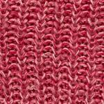 BP  V-Neck Sweater Vibrant Pink Marled Knit Cropped Loose Weave Pullover XS Photo 8