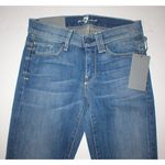 7 For All Mankind New NWT Straight Leg 24 X 33 Jeans Womens USA $189 School Work Photo 3