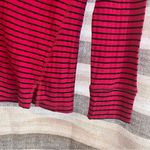 Talbots T By Pink And Navy Stripe Turtle Neck Long Sleeve Size Small Photo 4