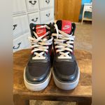 Nike  Delta Force High Tops. Size 7. Grey and coral and white. Photo 6
