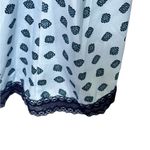 Aerie  Lightweight Nightie Small Baby Blue, Navy & Teal Details with Navy Trim Photo 7
