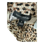 Banana Republic Slim Tencel leopard print pull on pants elastic waist small Photo 7
