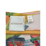 Zac and Rachel Womens Floral Print 3/4 Sleeve Blouse Top Multicolor Size L Photo 3