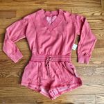 FP Movement by Free People Pink Jumpsuit Intercept Romper Women’s Size S NWT Photo 3