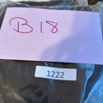 Bisou Bisou  Intimates Black v - Neck Top with Sheer Details Sz Large Photo 11