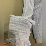 Exlura V Neck Striped Long Sleeve Top Photo 2