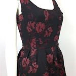 BB Dakota  Rose Jacquard Fit & Flare Mini Dress Pockets Photo 5