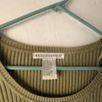 Requirements Sweater Vintage Y2k Small Ribbed Knit Long Sleeve Babydoll Pockets Photo 3