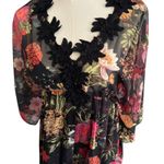 Farm Rio  Anthropologie Laina Floral‎ Boho Maxi Dress Size XS Photo 8