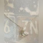 LC Lauren Conrad NWT Silver Double Crescent Moon “Dream”Necklace and Earring Set Photo 3