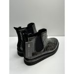 Cougar Printed Waterproof Rubber Rain‎ Boots Kensington Size 6 New Black Photo 2