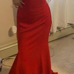 Red Prom Dress Formal Dress Long Size 0 Photo 0
