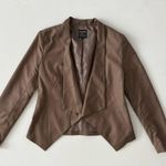 Paper Dolls Paper Doll Women’s Draped Front Blazer Size S Photo 14