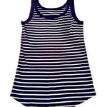 Caslon Women’s blue & white stripe  tank top - Small - great condition! Photo 0