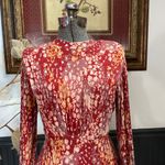 Free People  Heartbeats Floral Boho Long Sleeve Jersey Mini Dress - Sz S 💛🎀 Photo 4