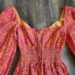 Peony Swimwear Gathered Midi Dress in Garden Party Size 6 US XS NWT Photo 3