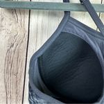 Moving Comfort  Black and Gray Patterned Sports Bra Photo 6