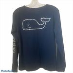 Vineyard Vines T-Shirt Unisex XS Blue Long Sleeve Pocket Tee Blaze Crew Whale Photo 0