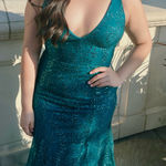 Emerald Green Prom Dress Photo 0
