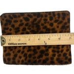 J.Jill NWT Leath Leopard Print Calf Hair Belt Bag Size XL Photo 7