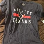 Majestic Houston Texans T Shirt Red with Glitter Photo 0