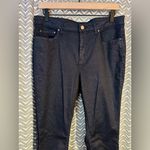 NWOT Boden | “The Mayfair Modern Skinny” Blue Shimmer Jeans, Size 14 Photo 3