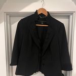 White House | Black Market Black Feminine Blazer Elegant Design Photo 0