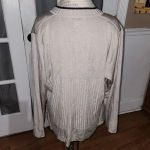 Misook Exclusively  Womens Tan Black Open Front Cardigan Sweater Large‎ Photo 1