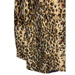 Dennis Basso Women Jacket Vintage Long Sleeve Faux Fur Animal‎ Print Coat Medium Photo 2