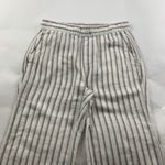 Old Navy Natural Stripe Linen Blend Wide Leg Lounge Pant S Photo 1