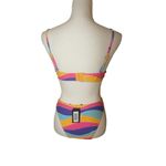 NWT Foreplay 2piece Bikini Set Multi Color Size L Vacation Pool Beach underwire Pink Size L Photo 8