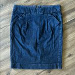 J.Crew |Classic Denim Pencil Skirt sz 6 Photo 0