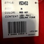 Tail Tech Golf Coolmax Pique Polo Dress Athletic Collared Red Hot Black M NWT Size M Photo 3