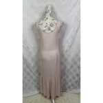 Daily Ritual Cozy Knit Rib Heathered Pink Tiered Tank Dress Size XS Photo 3