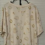 Umgee Western Pullover Raw Hem Terry Sweatshirt Tunic Dress TX Cowgirl Print 2xl Photo 3