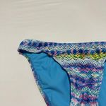 Venus Women’s  Blue Multicolor Swimsuit Bikini Bottom Sz 2 NWOT Photo 5