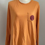 Magellan outdoors Shiner Bock Magellan Beer Tee Large Long Sleeve Shirt Orange Fish Gear Boyfriend Photo 0